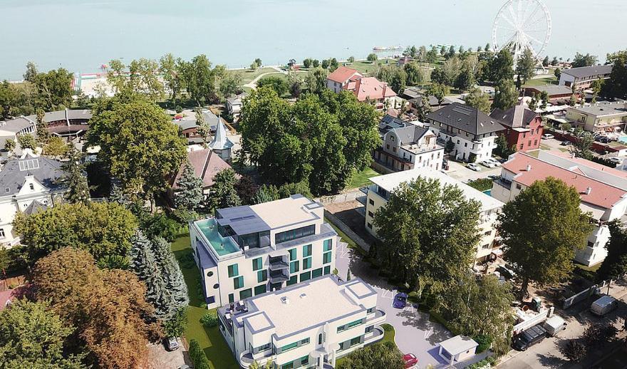 Villa Bauhaus Wellness Apart-Hotel Siofok Exterior photo